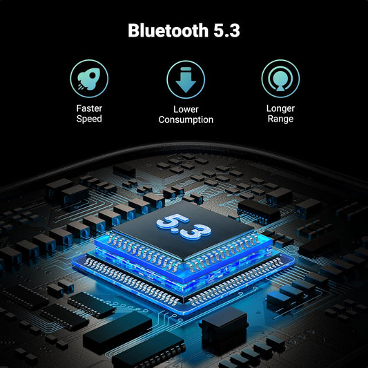 Bluetooth 5.3 Transmitter Receiver Airplane Combo, 28H Long Playtime, 2-In-1 Wireless Aux Bluetooth Adapter, Dual Connection Airplane Headphone Adaptor, 10M Range, Mic for Calls