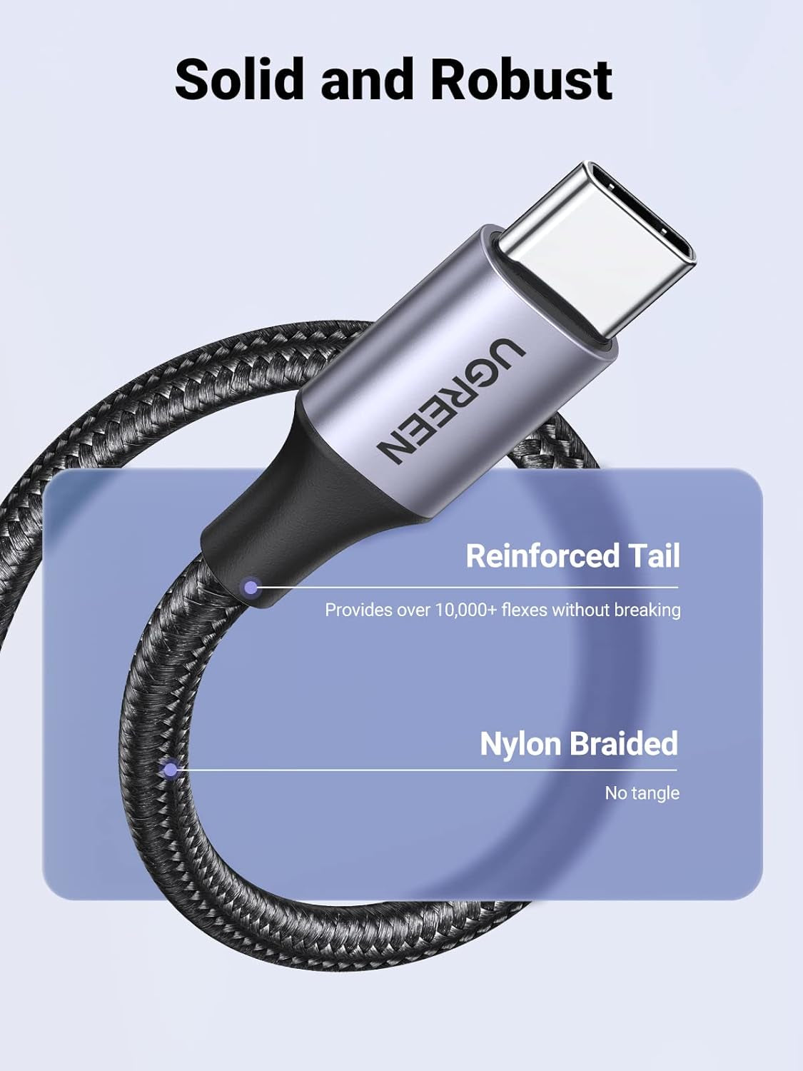 USB a to USB C Cable 3A USB to USB C Charger Cable Fast Charge Compatible with Iphone 17/16/15 Pro Max, Galaxy S25 S24 Ultra, M13, Pixel 9/8, Redmi Note 11, Ipad Pro 2022 (0.5M)