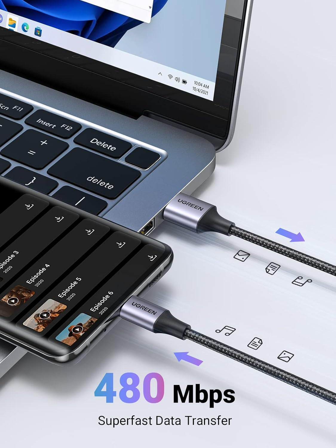 USB a to USB C Cable 3A USB to USB C Charger Cable Fast Charge Compatible with Iphone 17/16/15 Pro Max, Galaxy S25 S24 Ultra, M13, Pixel 9/8, Redmi Note 11, Ipad Pro 2022 (0.5M)