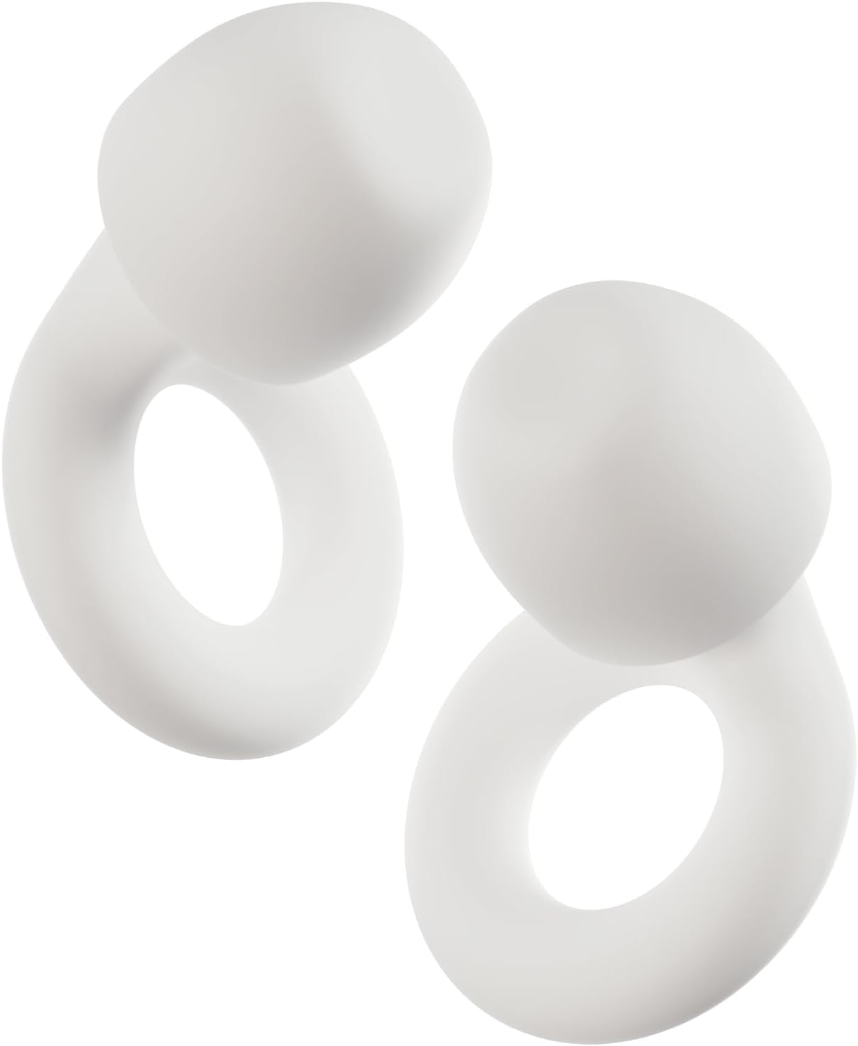 Quiet 2 Ear Plugs – Ultra-Comfy Reusable Noise-Reducing Earplugs for Sleep, Deep Focus, Travel, Noise Sensitivity | Flexible Hearing Protection | Customizable Fit | 24Db (SNR) Noise Reduction