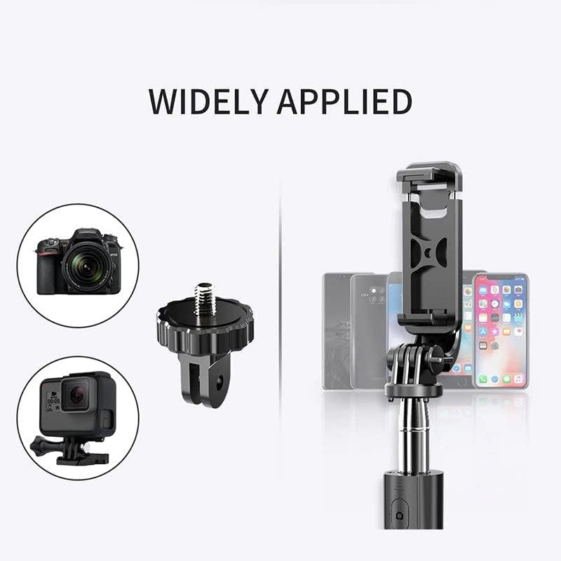 Selfie Stick, for Iphone 17 Pro 17 Pro Max 17E / Iphone Air / 16E 16 16 Pro 16 Pro Max 16 plus / 15 15 Pro 15 Pro Max 15 plus / 14 Pro Wireless Remote Tripod Head Mount Phone Camera Stand Selfie Stick